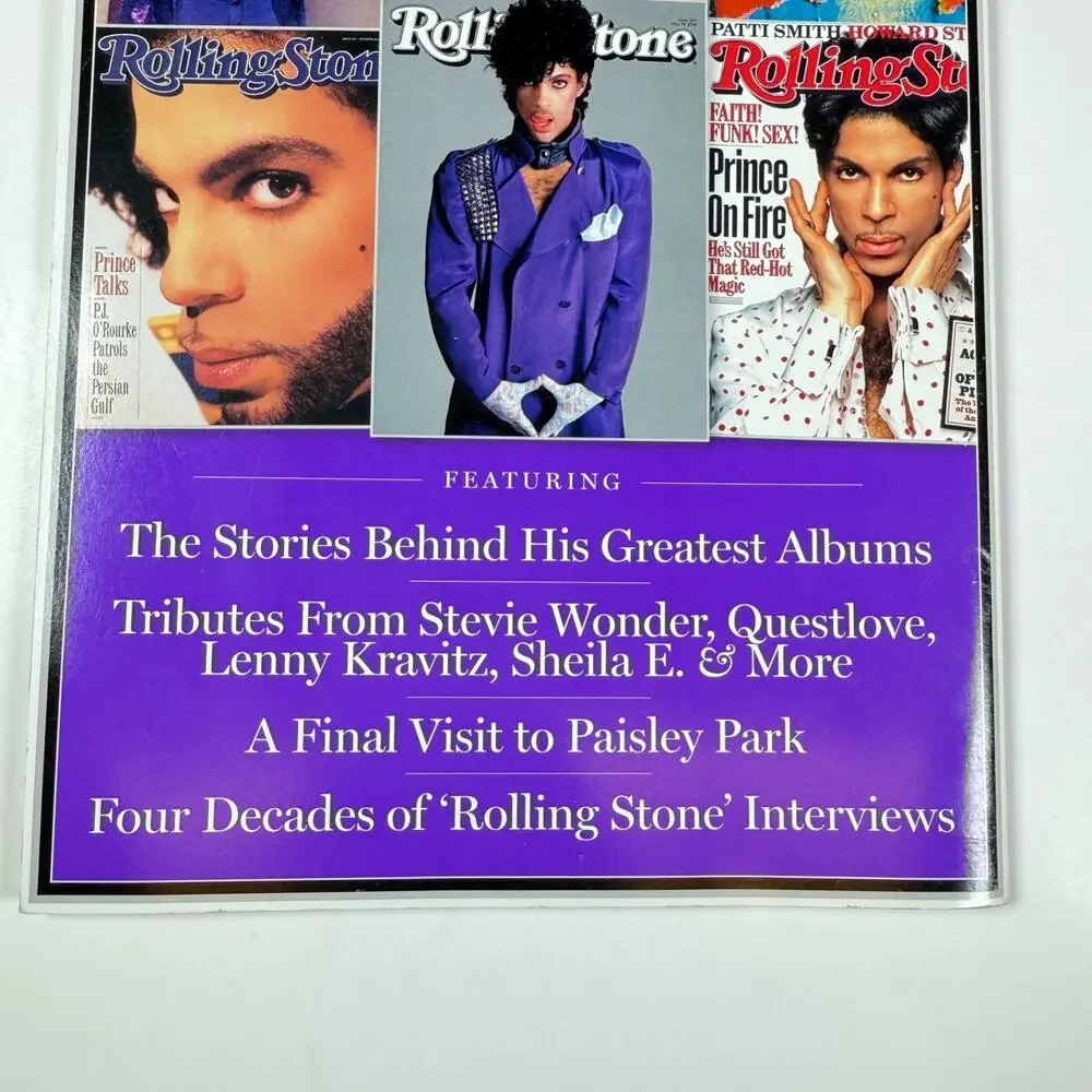 Prince Rolling Stone Special Collectors Edition Prince The Ultimate Guide 2016